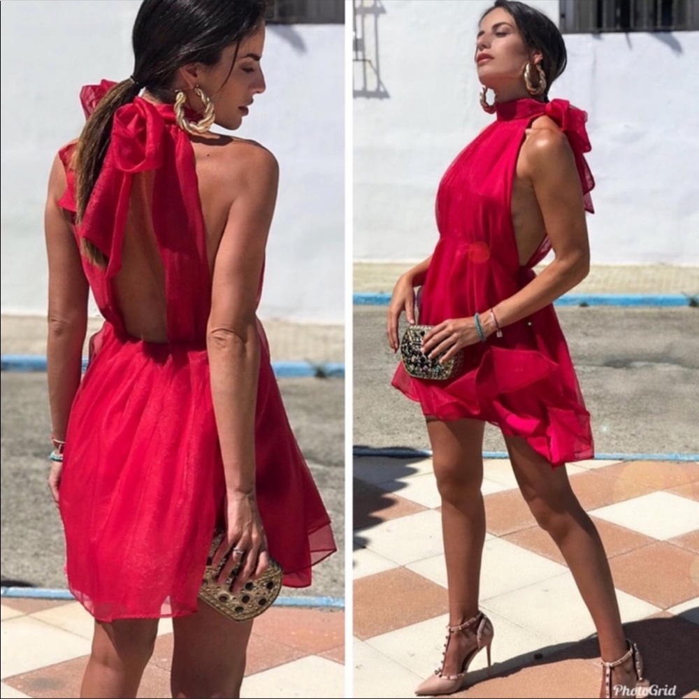 ORGANZA MINI DRESS